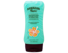 Hawaiian Tropic Silk Hydration after sun bottle for lightweight hydration.