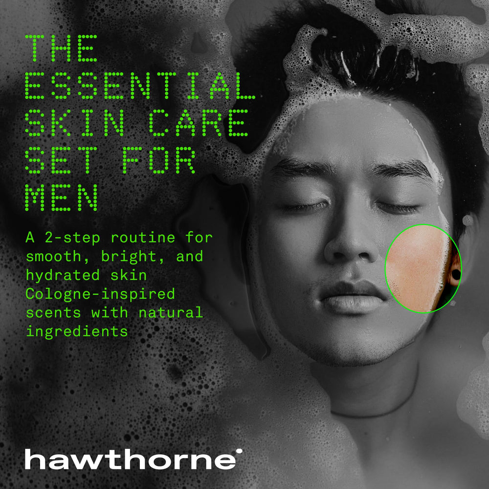 Hawthorne Everyday Face Lotion dispensing close-up highlights lightweight hydration