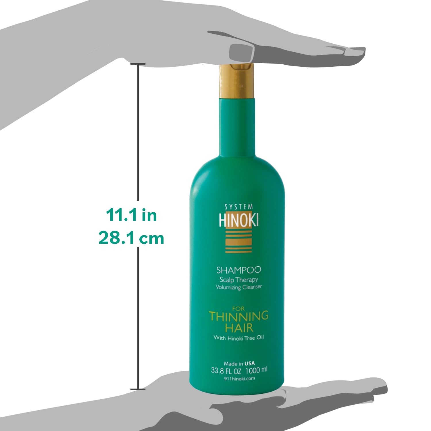 Hayashi Hinoki Shampoo hair-glow-after-use suggests added volume and vitality