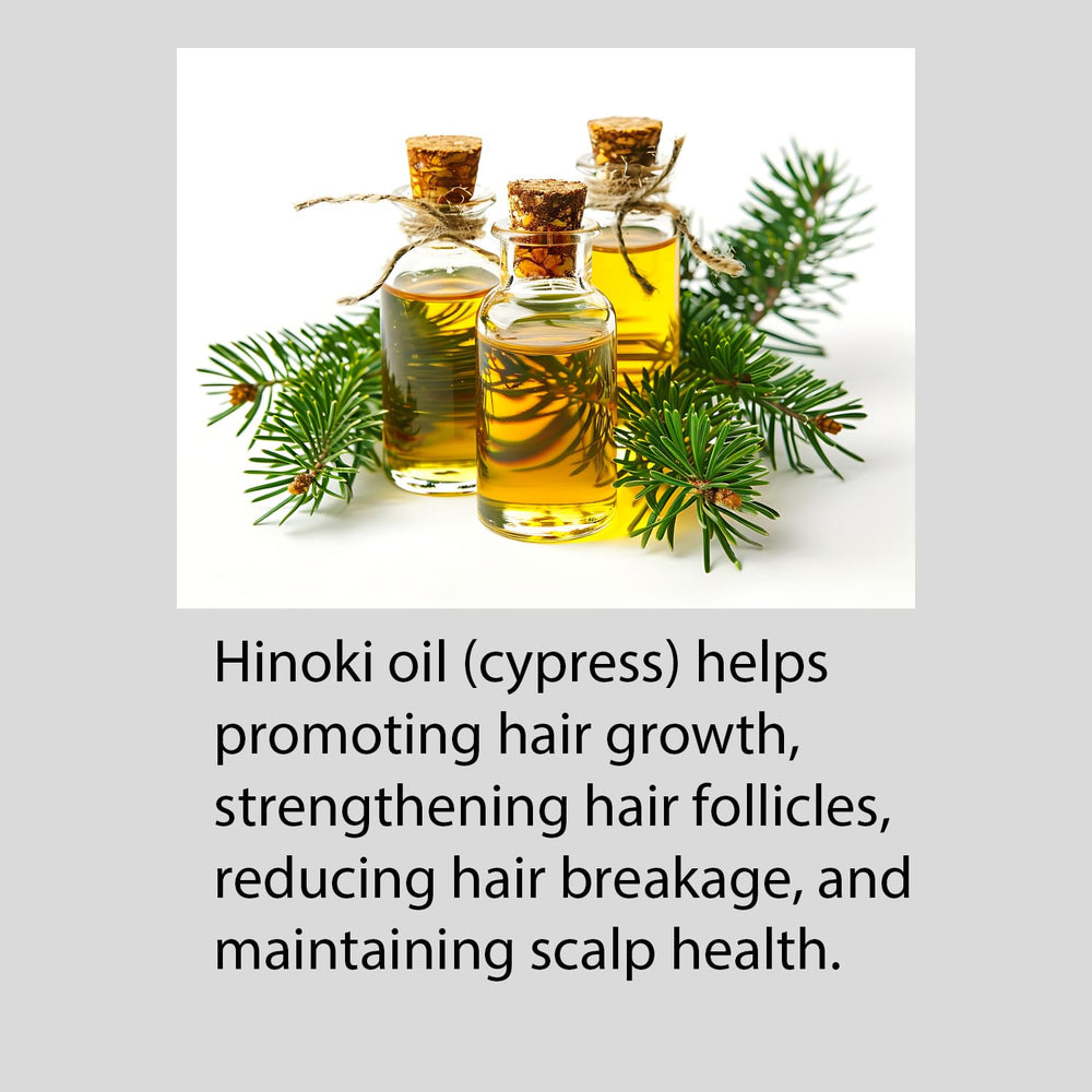 Hayashi Hinoki Shampoo packaging-box displays premium bottle and eco-friendly branding