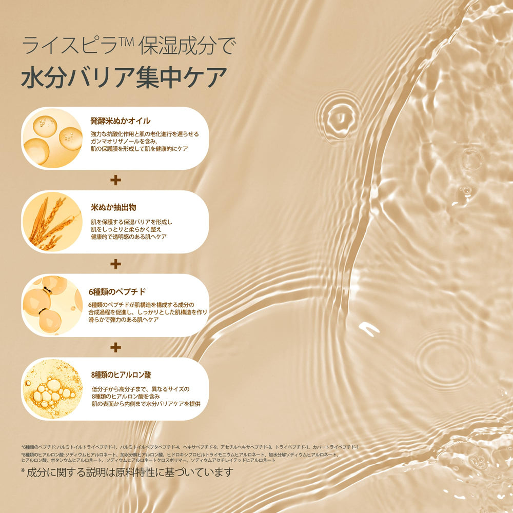 HAYEJIN RiceFila with rice bran oil nourishing skin barrier