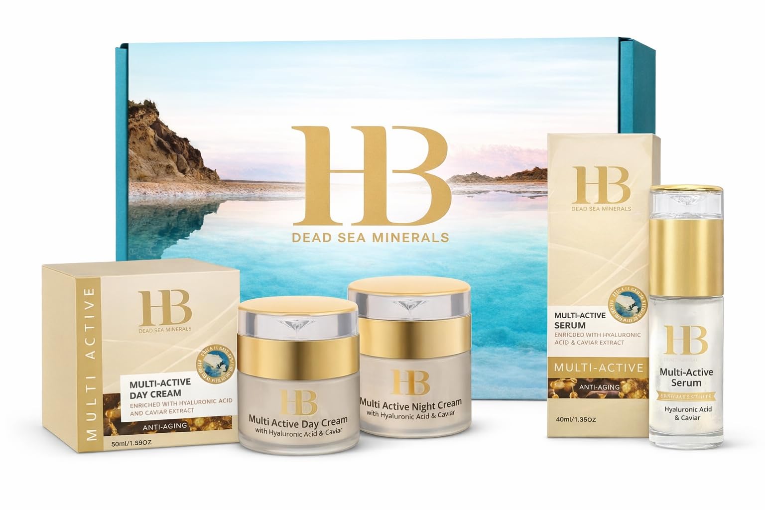 H&B Dead Sea Minerals Day Cream in routine hydration context