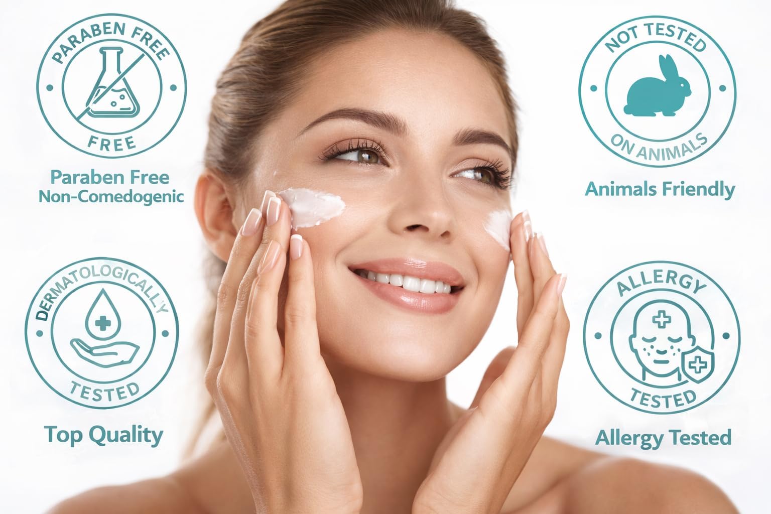 H&B Dead Sea Minerals Day Cream ingredient blend highlighting caviar and pearl extracts