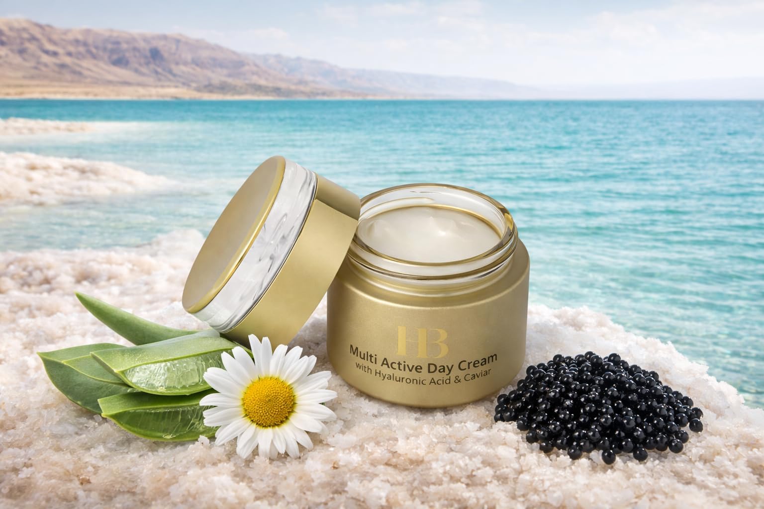 H&B Dead Sea Minerals Day Cream with olive oil for nourishing skin