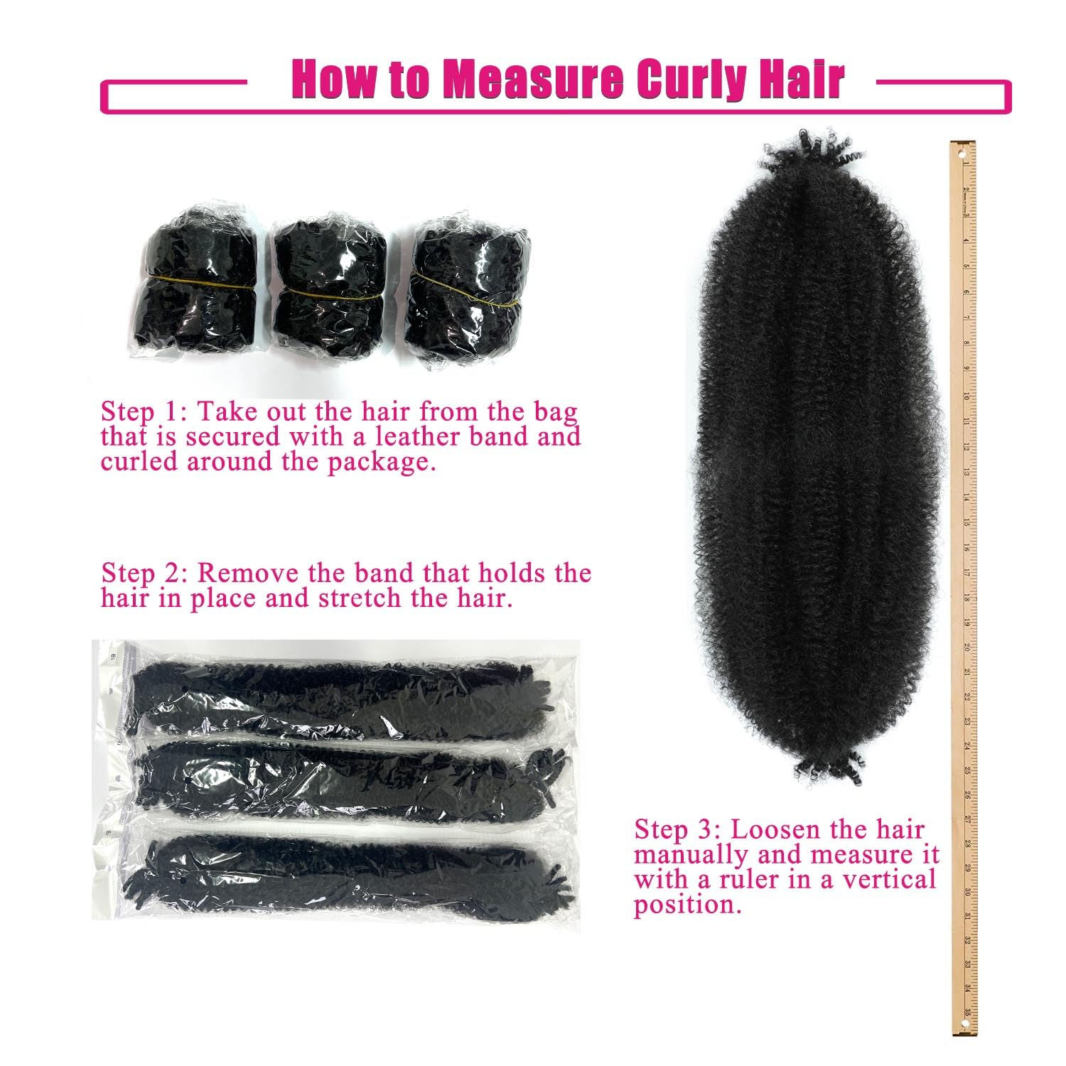Hbegant Afro Twist 24inch packaging compression note ready to loosen