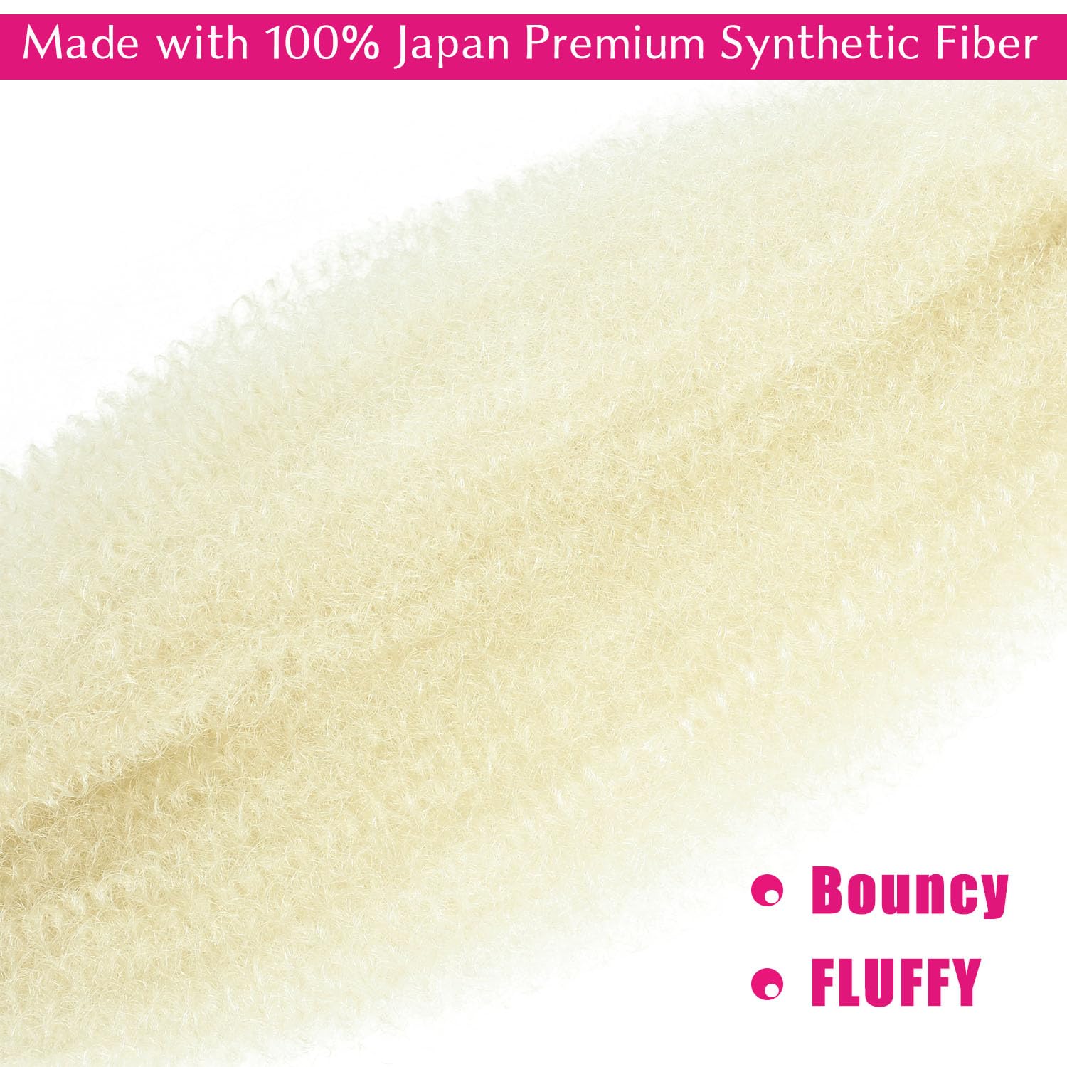 Hbegant Afro Twist Hair 24-inch pre-separated strands speed up styling.