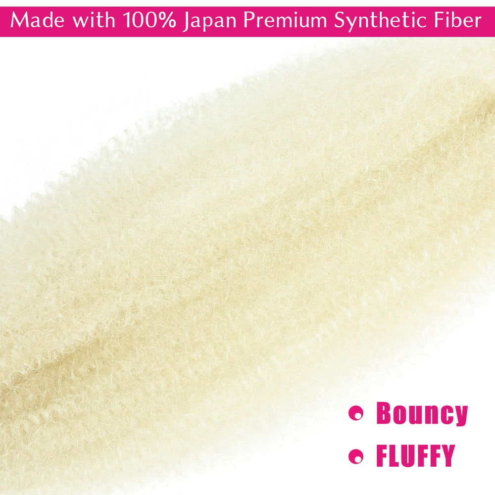 Hbegant Afro Twist Hair 24-inch pre-separated strands speed up styling.