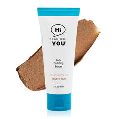 HBY BE YOU BODY bronzer bottle for instant even-toned sunless glow.