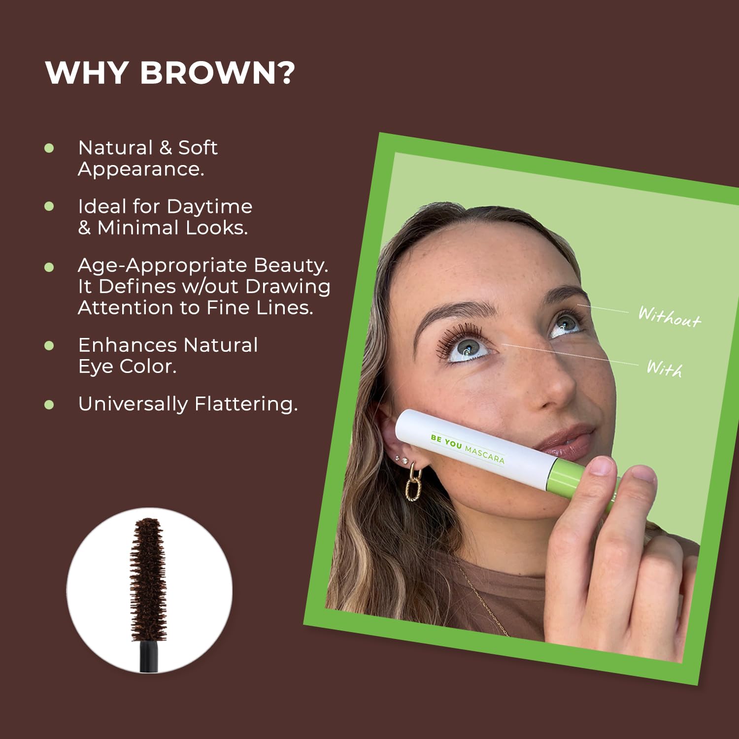 HBY Magic Brown liquid gel dries quickly to prevent clumps and flaking.