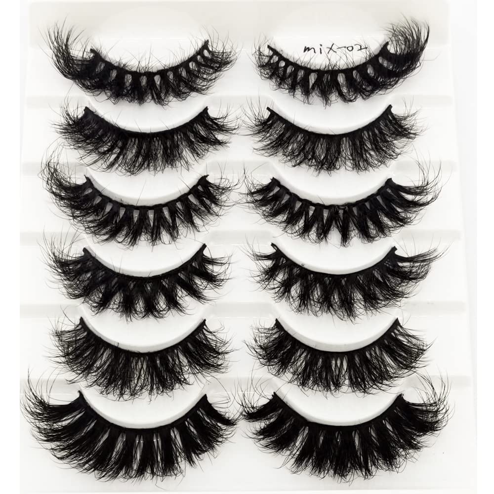 HBZGTLAD cat-eye fluffy lashes enhance dramatic eye definition.