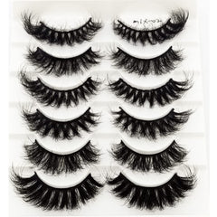 HBZGTLAD cat-eye fluffy lashes enhance dramatic eye definition.