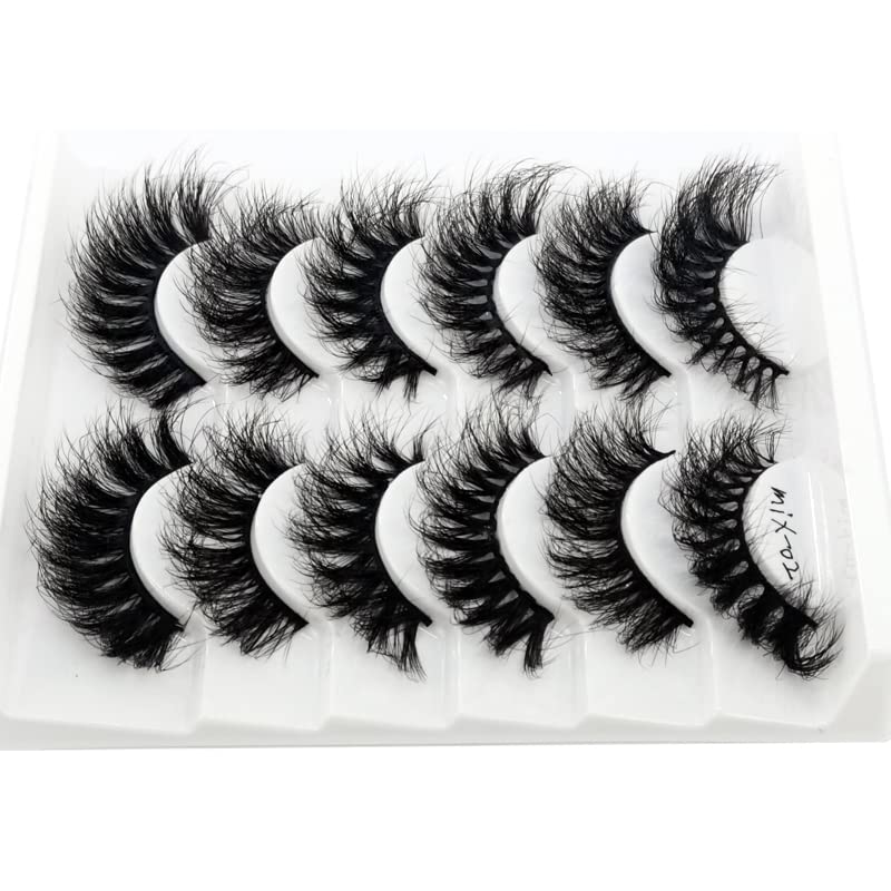 HBZGTLAD handmade cruelty-free mink lashes for all-day wear.
