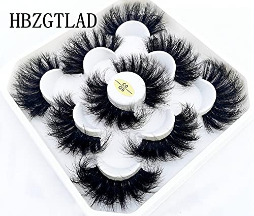 HBZGTLAD lash packaging display highlighting premium lashes.