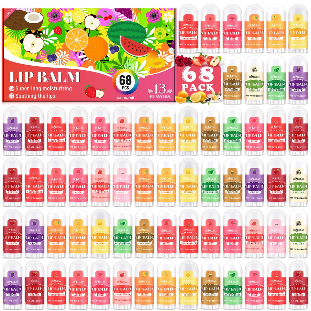 HCKLM mini lip balm with apple flavor provides portable hydration for dry lips