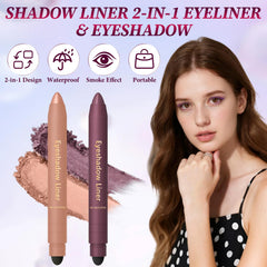 HDFDREO Shadow Liner Plum Eyeshadow Stick adds rich color quickly