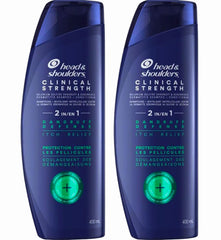 Head & Shoulders Clinical Strength bottle pour for intense itch relief and flake protection