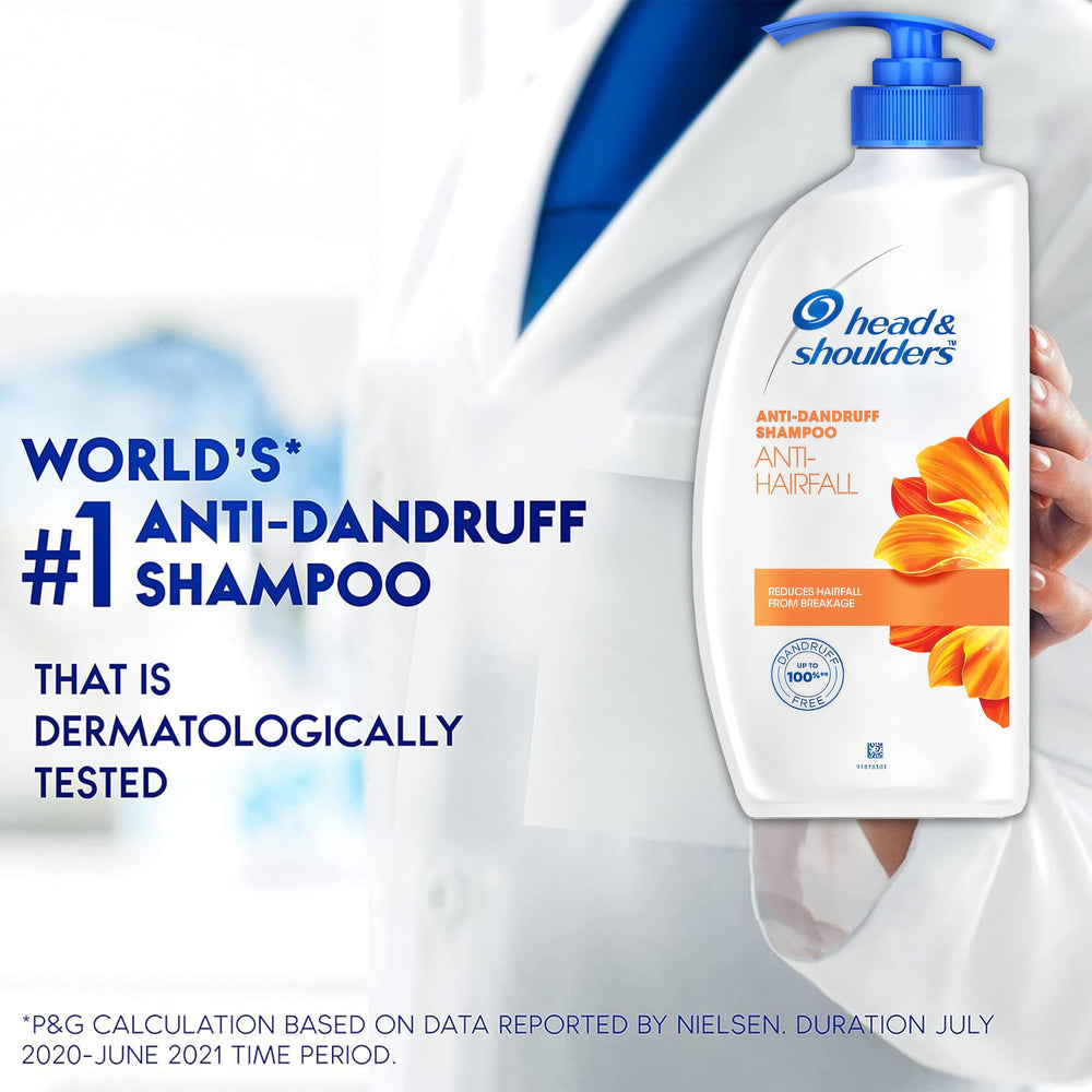 Hair strands appearing stronger after using Head & Shoulders anti-dandruff shampoo