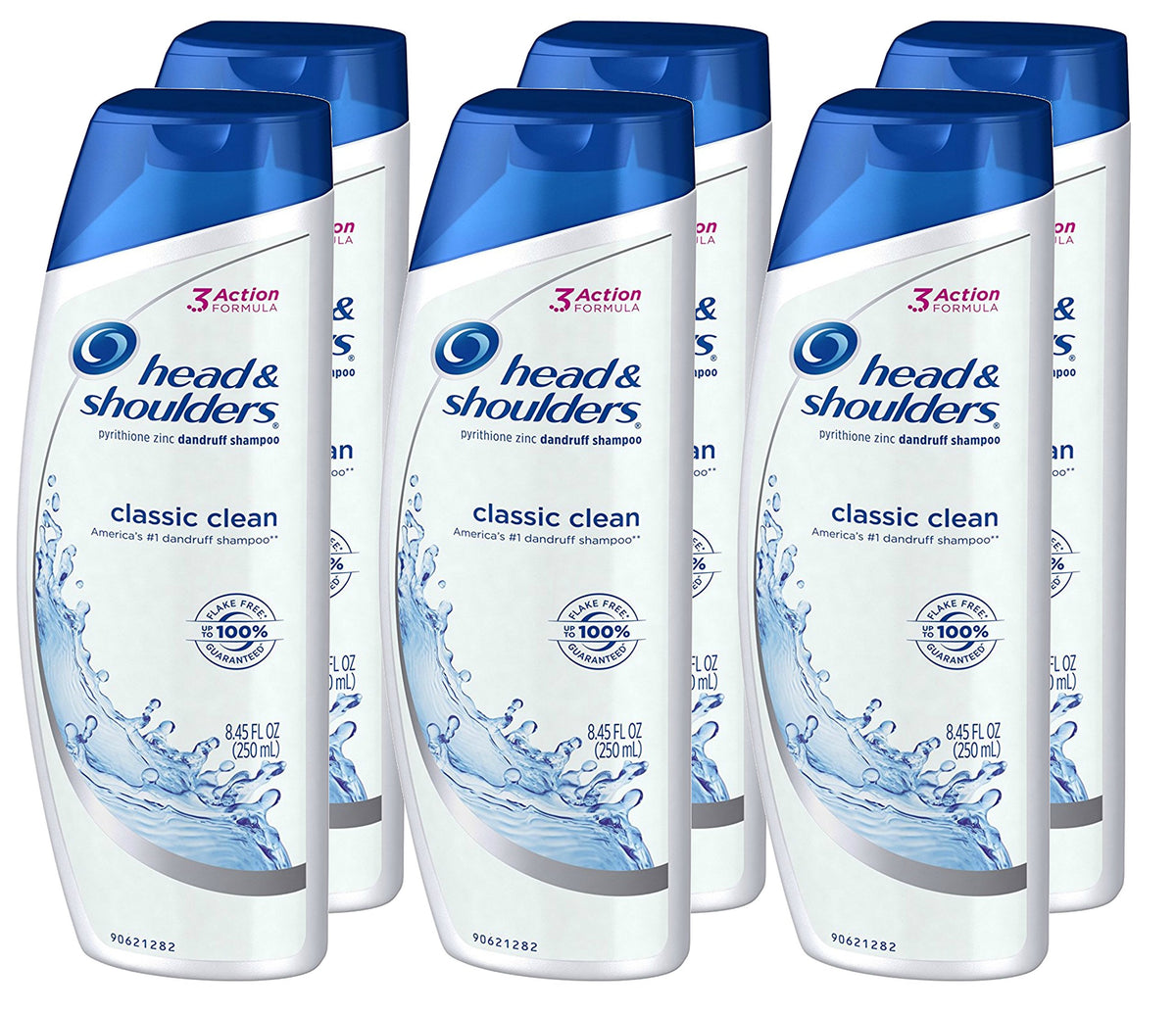 Head & Shoulders Classic Clean bottle front view for anti-dandruff care
