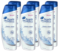 Head & Shoulders Classic Clean bottle front view for anti-dandruff care
