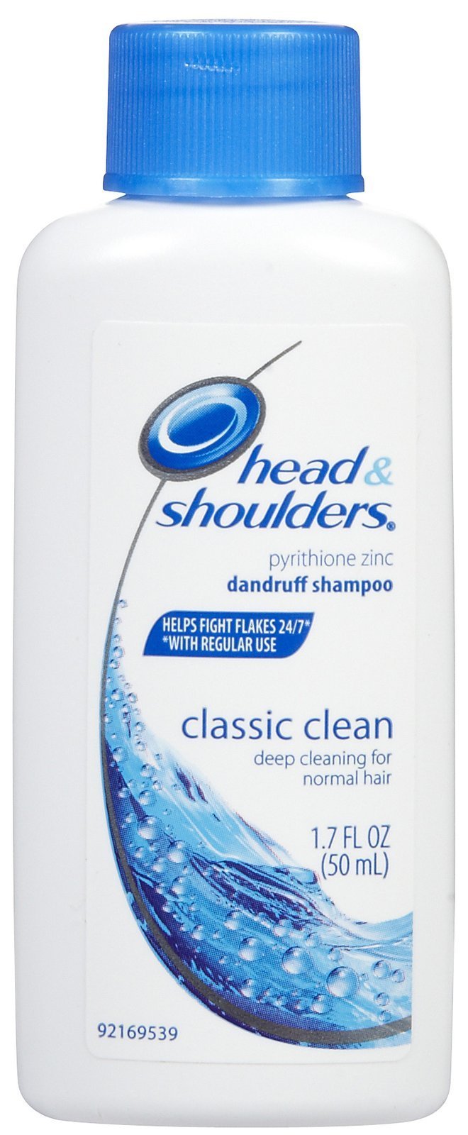 Head & Shoulders Classic Clean bottle pour for daily dandruff care