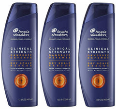 Head & Shoulders Clinical Strength bottle for powerful dandruff relief.