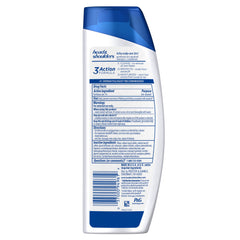 Head & Shoulders itchy scalp care lather close-up shows cleansing and conditioning action.