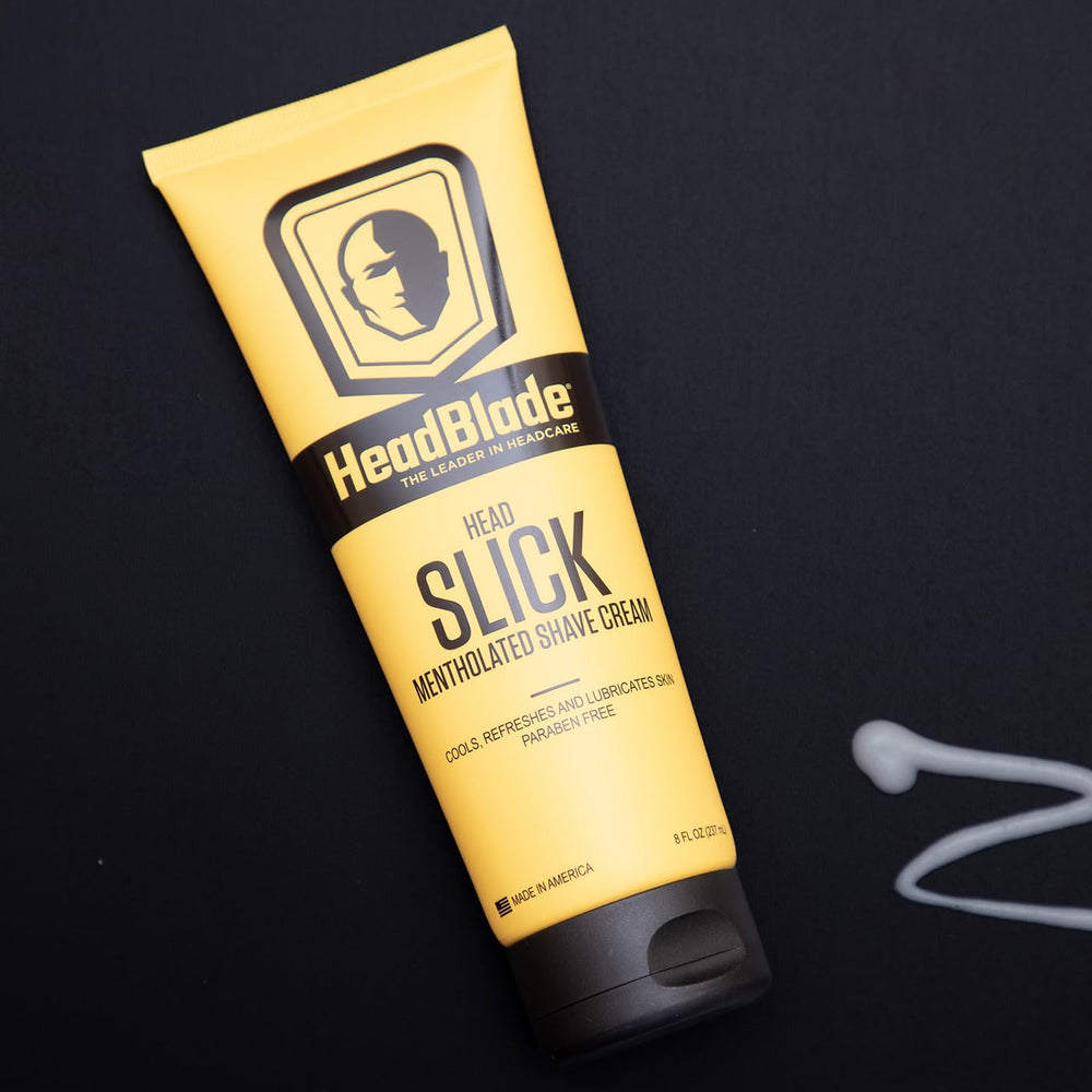 HeadBlade HeadSlick cruelty-free and dye-free cream suitable for sensitive skin.