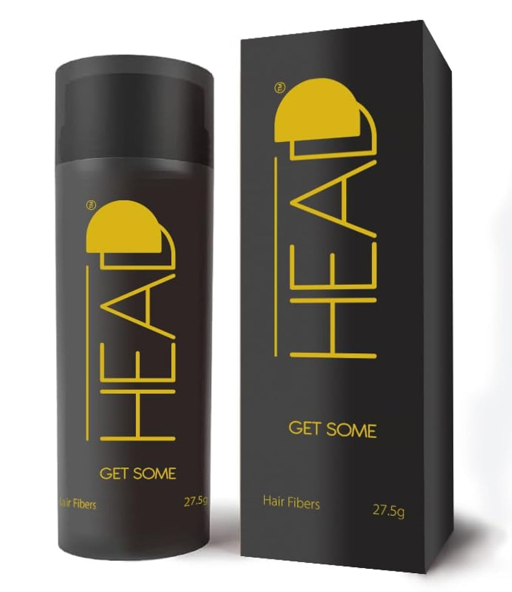 HEADD Medium Brown bottle pour demonstrates quick fullness for thinning hair