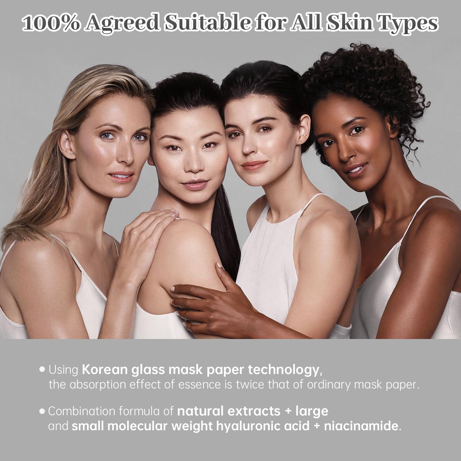 HEALOINE hydration improves skin texture and suppleness after use