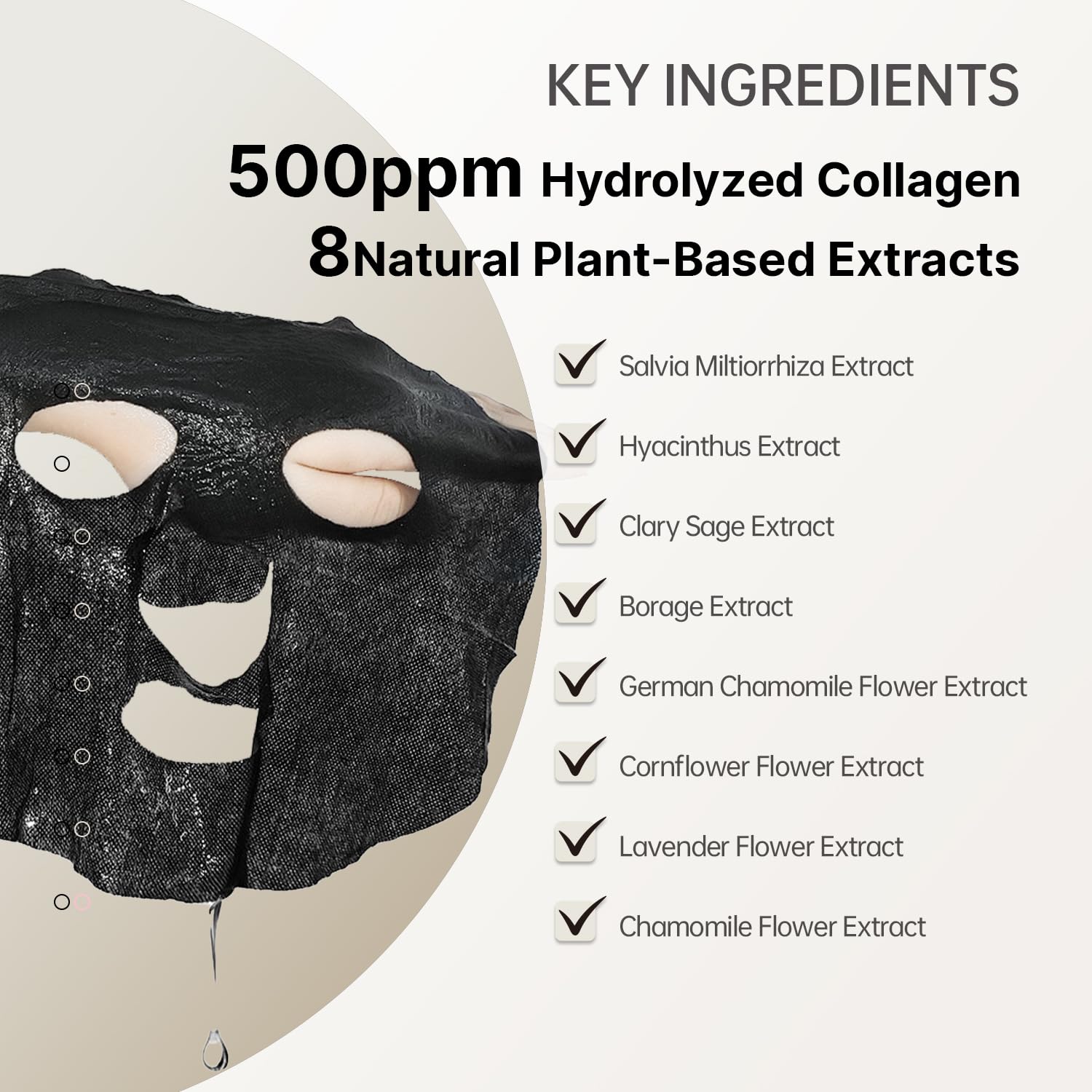 HEALOINE Organic Mask with seven plant extracts for firmer skin