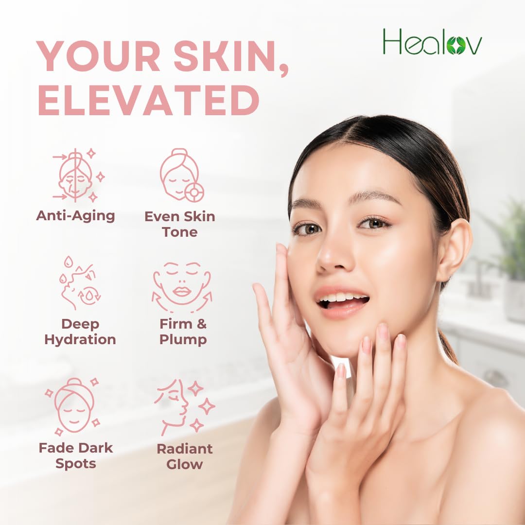Dispensing pump of Healov PDRN Serum for easy, mess-free use