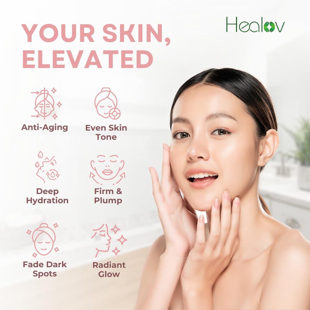 Dispensing pump of Healov PDRN Serum for easy, mess-free use
