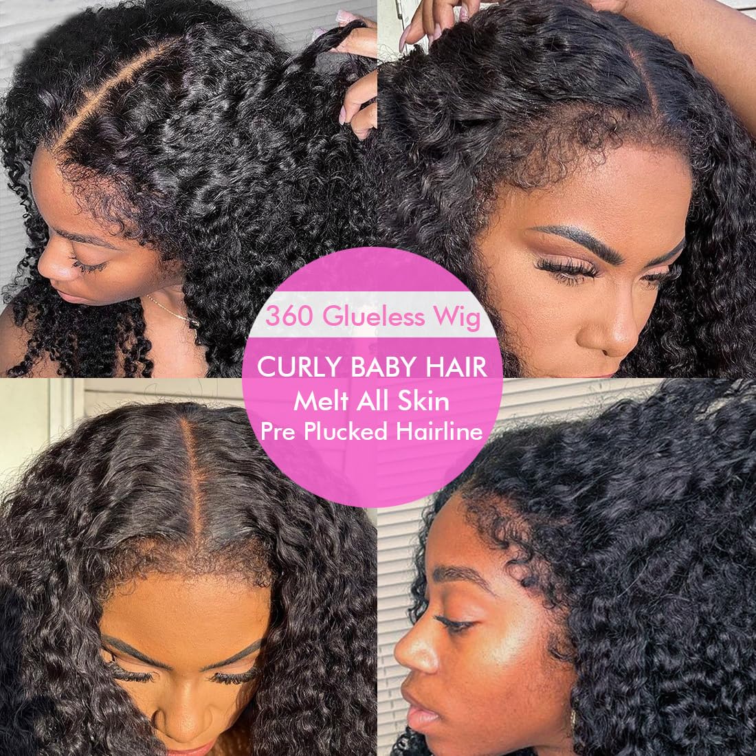 Healthair virgin human hair 4C edge closeup highlights soft texture and natural edge.