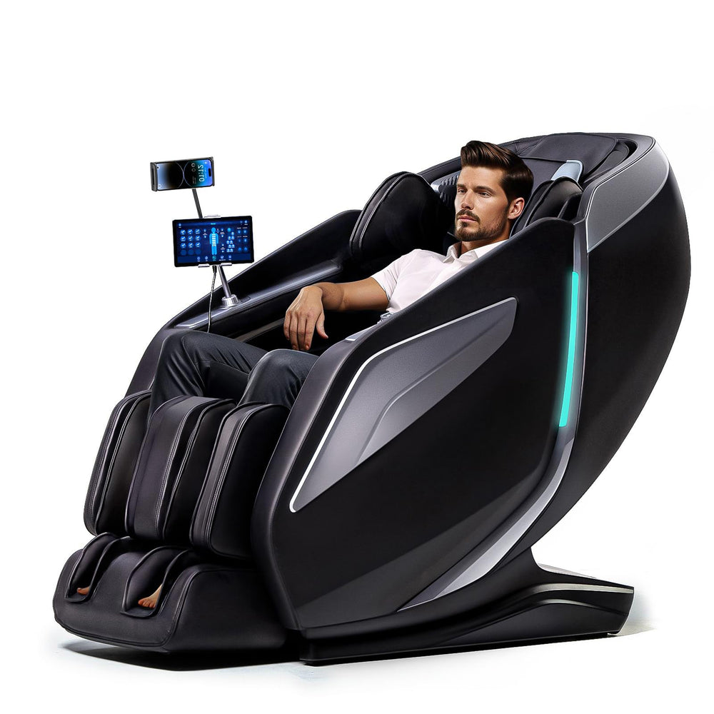 HealthRelife 4D Massage Chair full-body front view for relaxing full-body tension after a long day