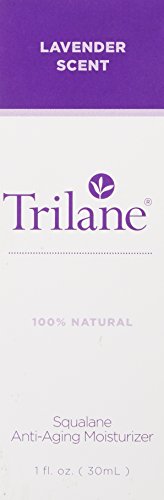 Healthy Directions Trilane Squalane moisturizer spread illustrating silky hydration for dry skin.
