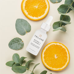 Trilane texture close-up highlights smoothing action for radiant skin