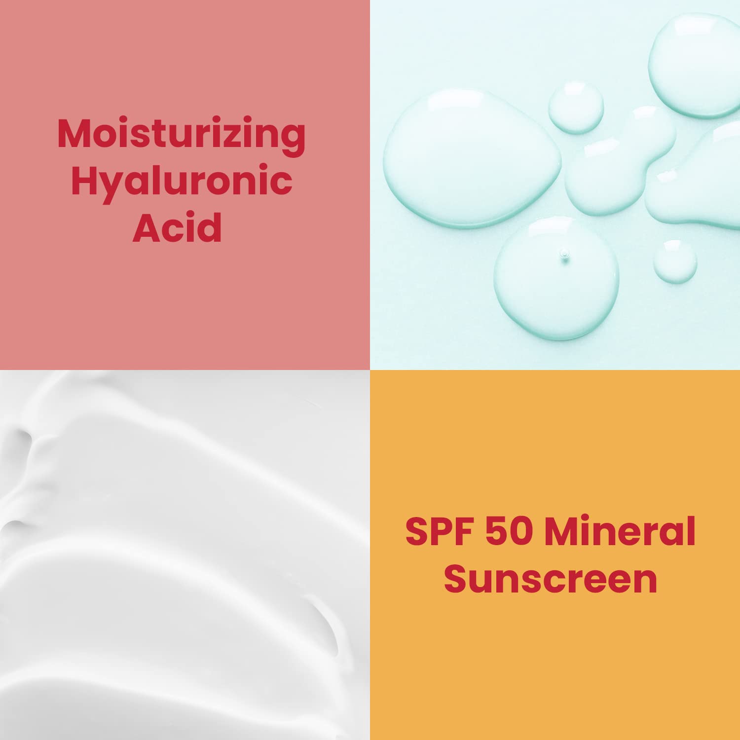Healthy Skin Lab Protect mineral sunscreen application on skin.