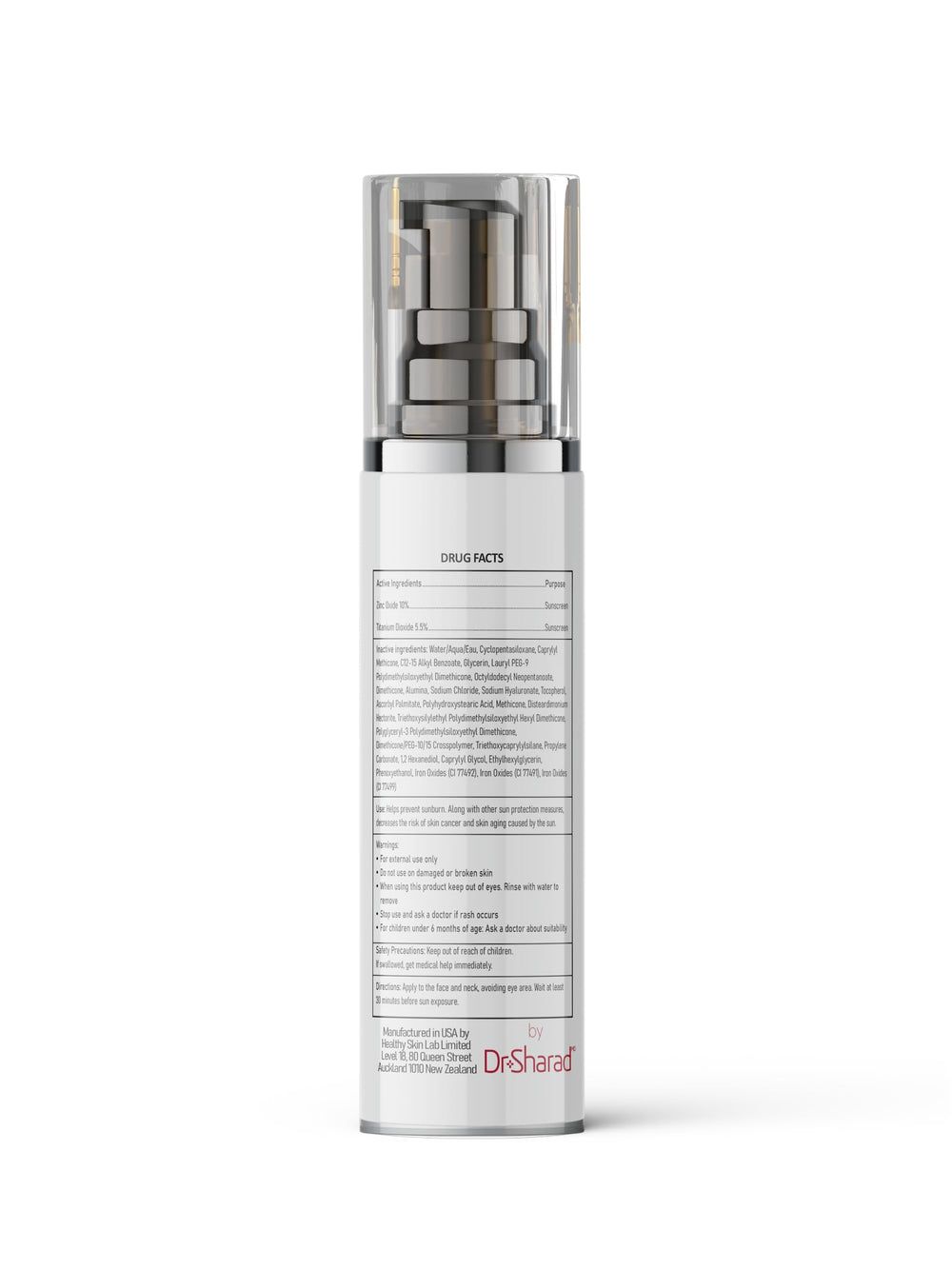 Healthy Skin Lab Protect close-up reveals smooth texture for comfortable wear.