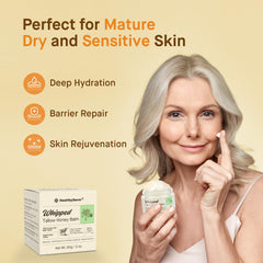 HealthyDerm Beef Tallow Honey Balm ingredients honey and jojoba for breathable hydration