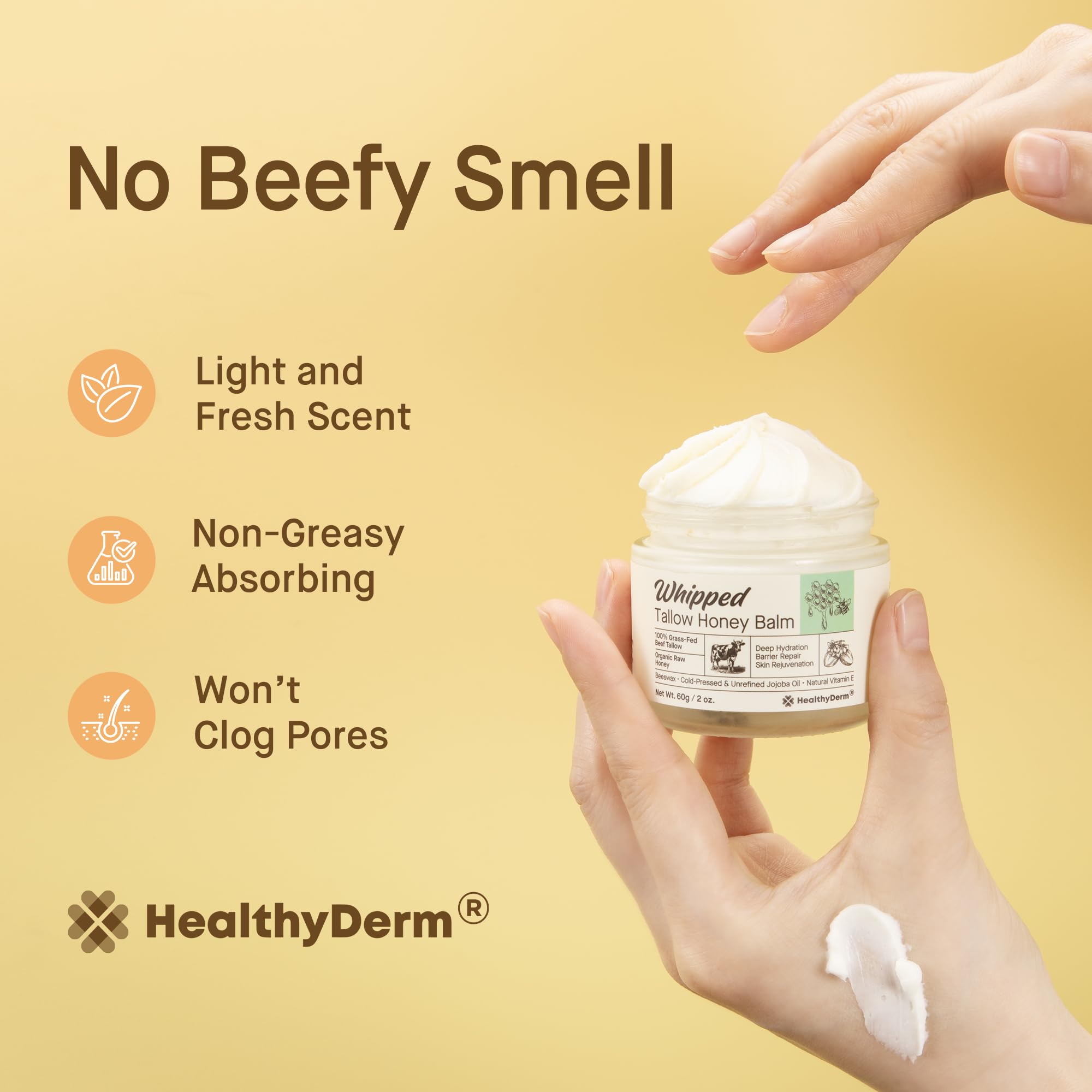 HealthyDerm Balm proudly formulated in the USA in GMP-certified facility
