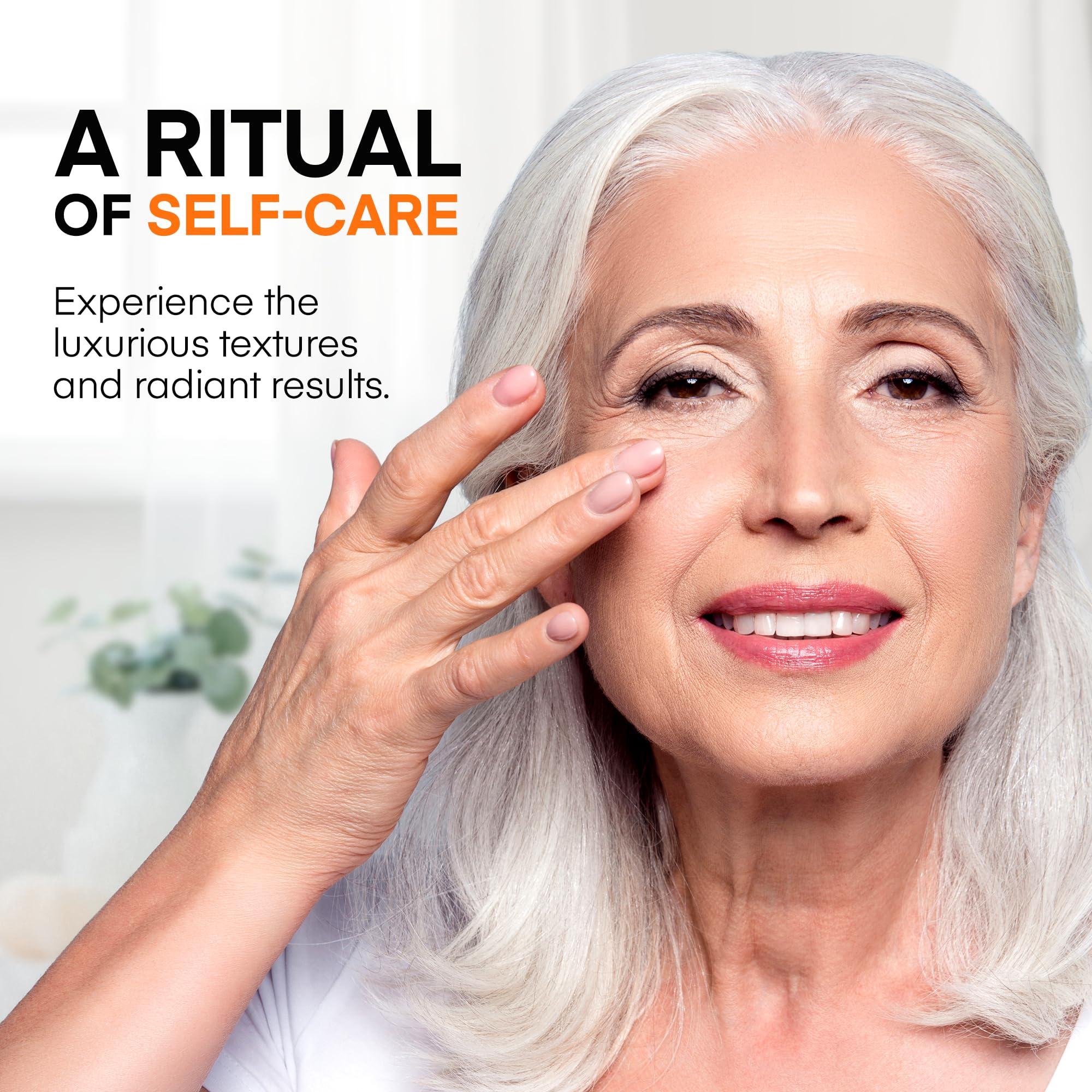HealthyDerm bottle and jar together—conscious, dermatologist-tested care for mature skin.