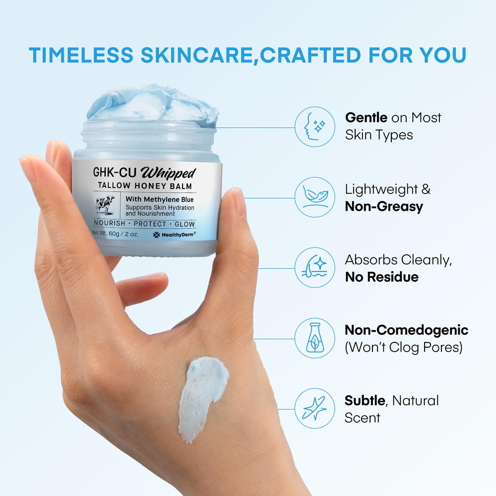 HealthyDerm scenario nighttime routine for mature, dry skin.