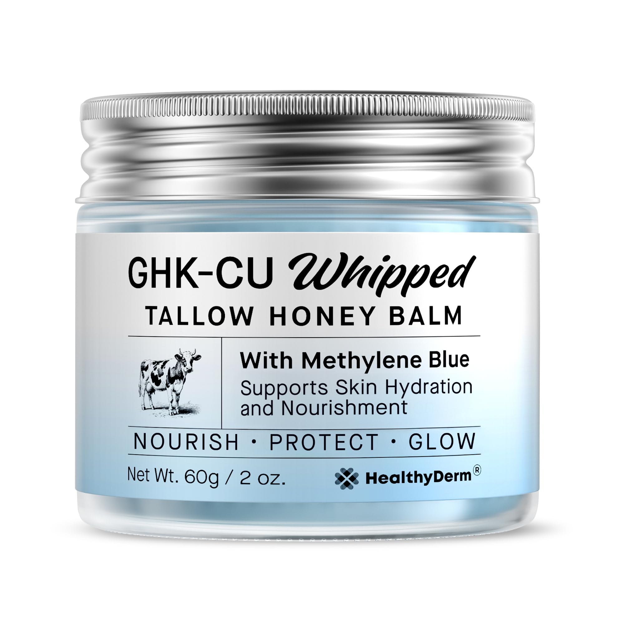 HealthyDerm gentle hydration for sensitive skin without heaviness.