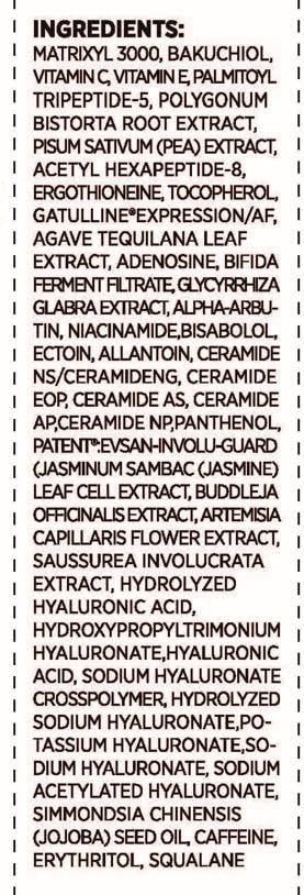 HealthyDerm serum texture shows viscosity and easy spread