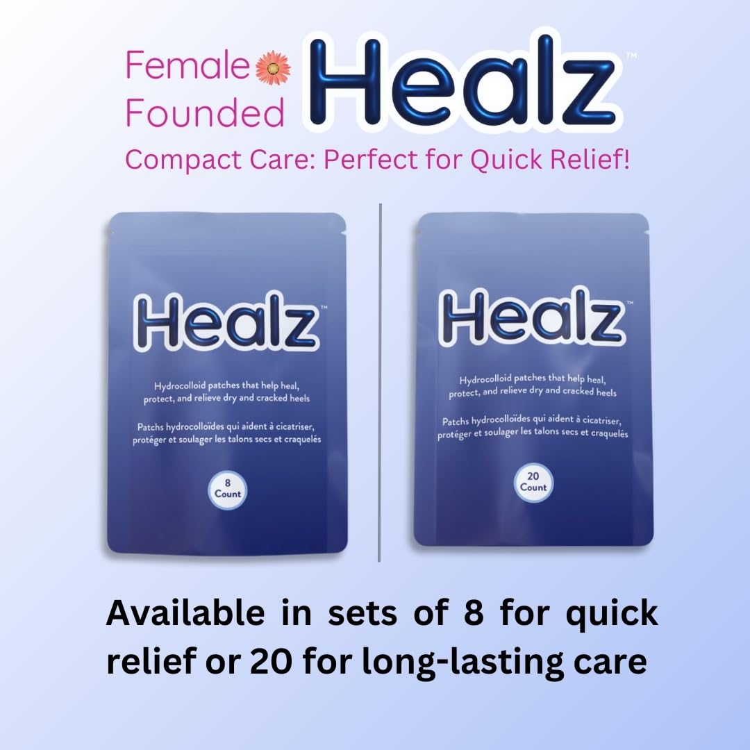 Healz patches remove cleanly with no skin residue