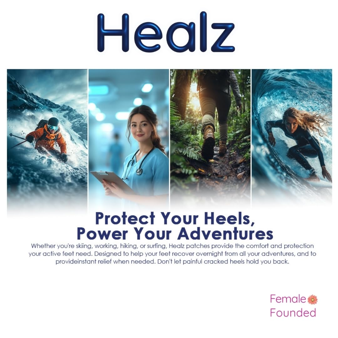 Healz vegan cruelty-free packaging supports ethical heel care