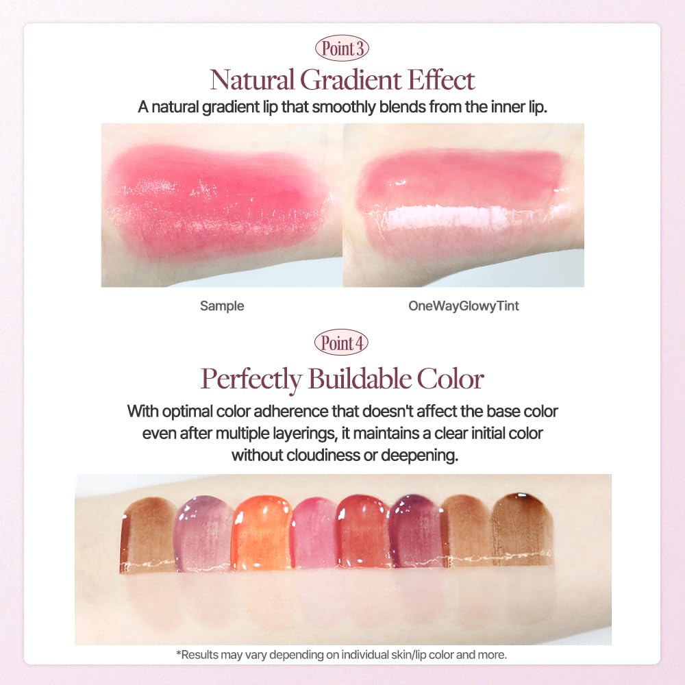 Heart Percent Dewy Glow Formula delivers luminous shine with lightweight feel