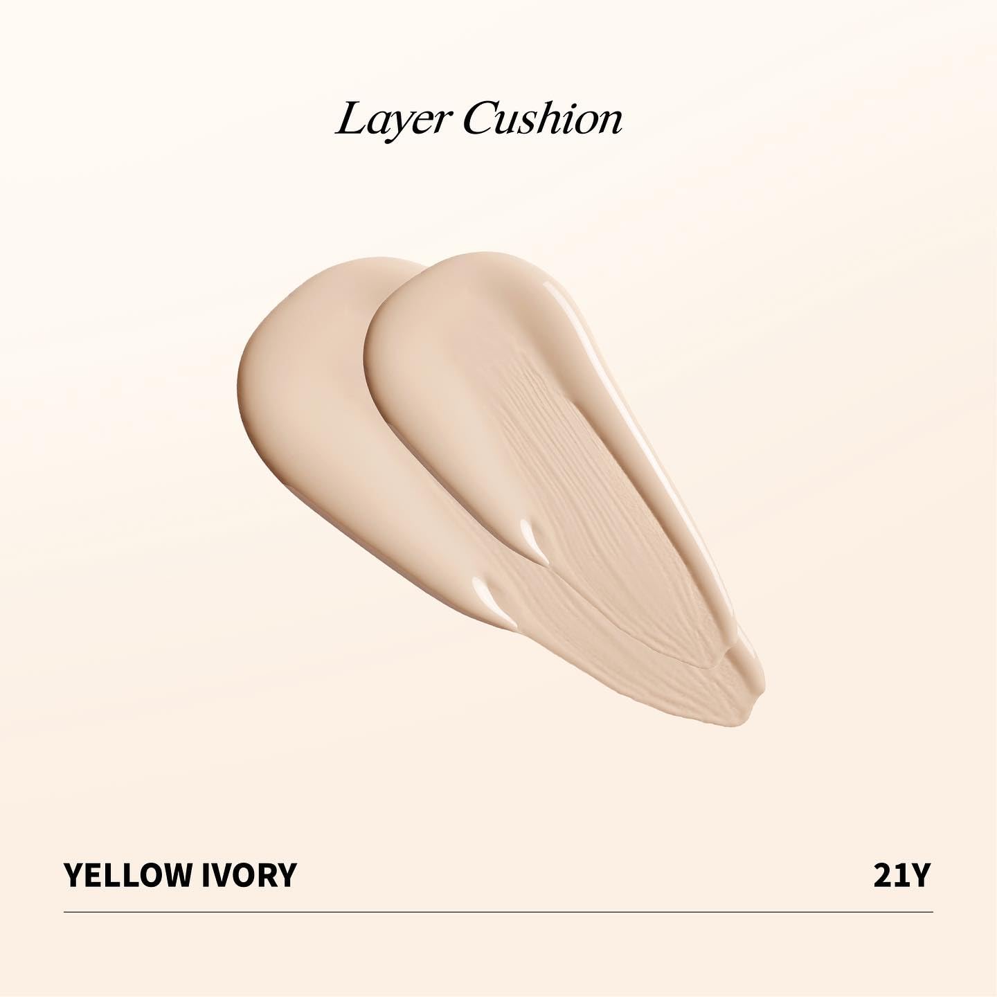 Heart Percent Dote on Mood Layer Cushion finished look demonstrates lasting skin-like coverage.