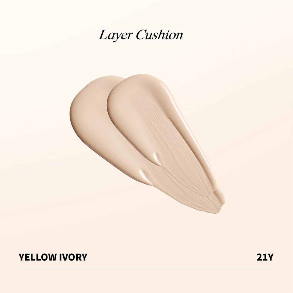 Heart Percent Dote on Mood Layer Cushion finished look demonstrates lasting skin-like coverage.