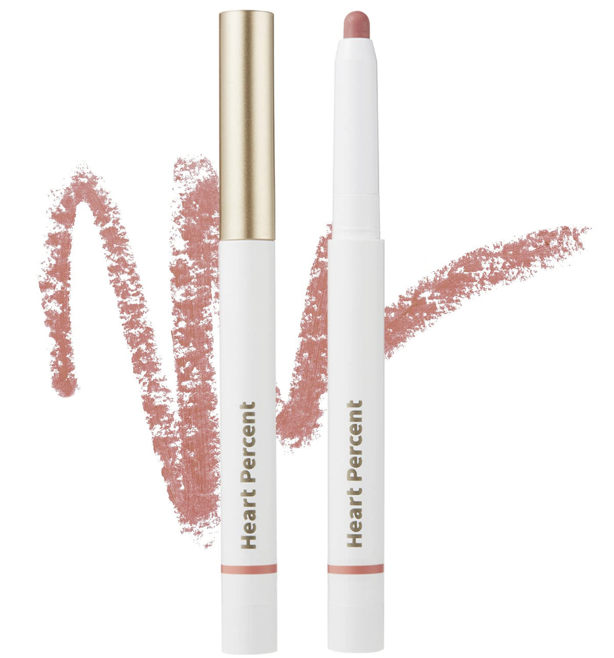 Heart Percent Dote On Mood Lip Pencil Bare Lips for a natural MLBB look